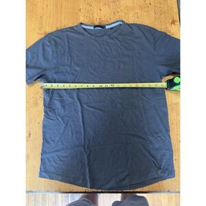 Greyson T Shirt Mens Medium Brown/gray Performance Cotton Men's Short Sleeve T